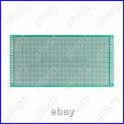 1-10x Double Sided PCB Circuit Board Fiber Glass Drilled Hole 2.54mm Universal