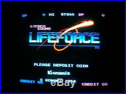 1986 Konami Life Force arcade game pcb LIFEFORCE circuit board set Jamma
