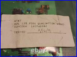 AT&T FDDI Evaluation PCB Circuit Board ODL 125, 105760946