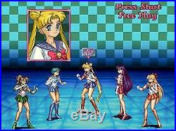 BANPRESTO Sailor Moon Arcade Circuit Board PCB Japan Action Game EMS USED