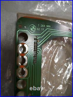 BMW E28-E24-E23 instruments printed circuit board PCB! NEW! GENUINE 62111369986