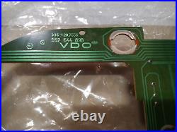 BMW E28-E24-E23 instruments printed circuit board PCB! NEW! GENUINE 62111369986