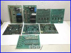 Bally Pinball Circuit Board, PCB Lot x 8, Solenoid, Lamp Driver, MPUs, As-is