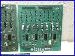 Bally Pinball Circuit Board, PCB Lot x 8, Solenoid, Lamp Driver, MPUs, As-is