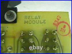 Beechcraft Printed Circuit Board Relay Module 100-340565-1