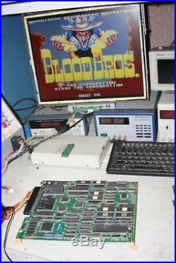 Blood Brothers Tad Corporation Jamma Arcade Game Circuit Board Working Pcb