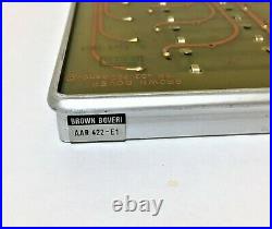 Brown Boveri Aar 422-e1 / 68/83700 Pcb Circuit Board