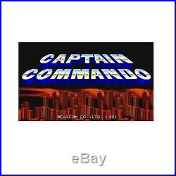 Captain Commando Arcade Circuit Board PCB CAPCOM Japan Action Game EMS F/S USED