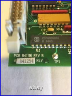 Cincinnati Milacron Laser Cutter Circuit Board PCB 841116 Rev B 841254 Rev A