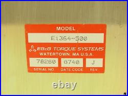 EG&G E1364-500 Current Limiting Sensing PCB Circuit Board