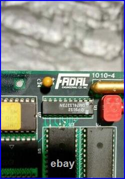 FADAL Engineering 1010-4 AXIS CONTROL PCB CIRCUIT BOARD TESTED