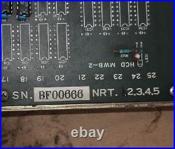 FINE SODICK CPU-02 W09020 CIRCUIT BOARD PCB from SODICK EDM 275 MACHINE