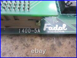 Fadal Circuit Board 1400-5a Pcb-0042 4098-12-29267 Pcb-0159 Sys 97.6 3993