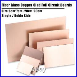 Fiber Glass Single / Doble Side Copper Clad Foil Circuit Boards PCB FR-4 Boards