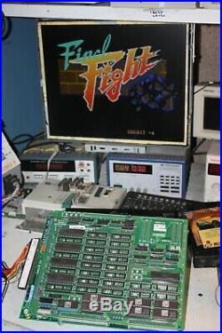 Final Fight Cps 1 Capcom Jamma Arcade Circuit Board Pcb Working