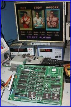 Final Fight Cps 1 Capcom Jamma Arcade Circuit Board Pcb Working