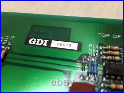 GDI Modem Board Model 400 P/N 2061 Rev E Circuit Board PCB