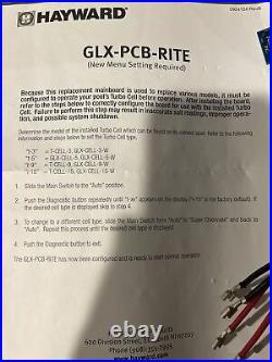 GLX-PCB-RITE Aqua Rite PCB Circuit Board Hayward Goldline T-Cell-15 T-Cell-9