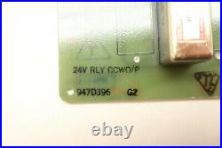 General Electric Ge 0947D396G0002 24v Relay Ccwo/p Pcb Circuit Board