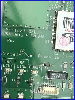 Genuine Pentair MobileTouch2, 520949 Virtual Cable PCB Assy Circuit board 520946