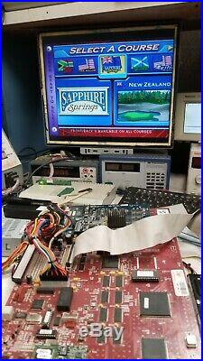 Golden Tee Complete 2006 Jamma Arcade Red Circuit Board & Hard Drive Pcb #172