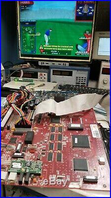 Golden Tee Complete 2006 Jamma Arcade Red Circuit Board & Hard Drive Pcb #172
