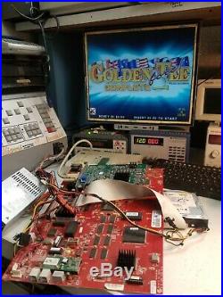 Golden Tee Complete 2006 Jamma Arcade Red Circuit Board & Hard Drive Pcb #803