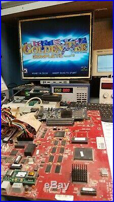 Golden Tee Complete 2006 Jamma Arcade Red Circuit Board & Hard Drive Pcb #980
