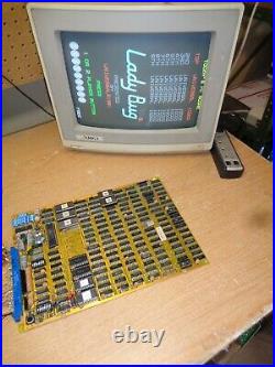 LADY BUG Arcade Game Circuit Board, Tested and Working, 1981 Universal PCB
