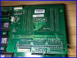 MERCS Capcom JAMMA PCB Arcade Game Circuit Board Tested and Works Great