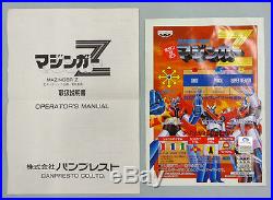 Mazinger Z Arcade Circuit Board PCB BANPRESTO Japan Shooting Game EMS F/S USED