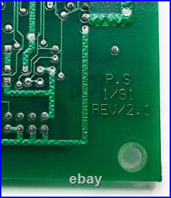 Minisafe Rev/2.1 1/91 PCB Circuit Board
