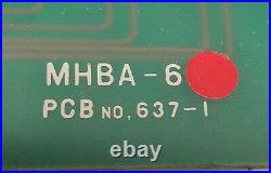 Mitsubishi MJ2 Circuit Current Amp Monitoring Board MHBA-6 PCB no 637-1