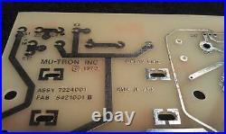 Mu-Tron Digital Delay Model 1173 Circuit Board Only PCB RARE