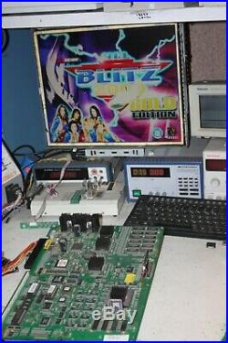 NFL Blitz 2000 Gold Jamma Midway Arcade Game Circuit Board Pcb With Flash Drive