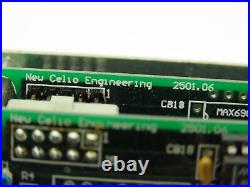 New Celio 2501.06 CAN-CPU PCB Circuit Board Stack of 2