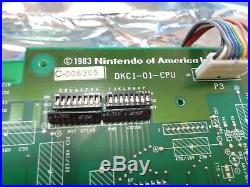 Nintendo Donkey Kong 3 Video Arcade Game Circuit Boards, Tested Working PCB's