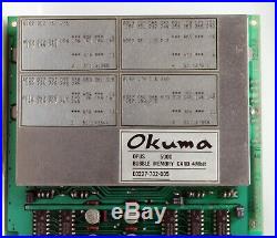 Okuma Bubble Memory Card 4Mbit Circuit Board PCB E0227-702-005 OPUS 5000