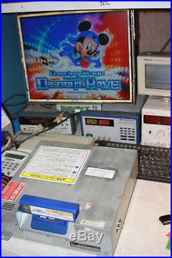 Rare Dance Revolution Disney's Rave System 573 Arcade Game Circuit Board Working