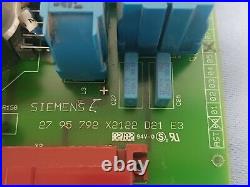 Siemens 2795792 PCB Circuit Board 27 95 792 X2122 D21 E3