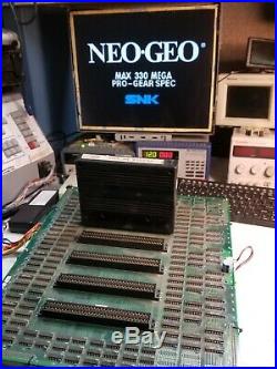 Snk Neo Geo 6 Slot Jamma Arcade Mvs Multi Video Game System Circuit Board Pcb