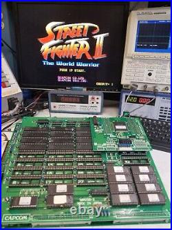 Street Fighter II 2 Capcom World Warrior JAMMA ARCADE GAME CIRCUIT BOARD PCB#AB2