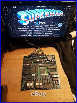 Superman Circuit Board Jamma PCB Taito USED