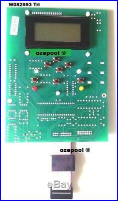 TRi ZODIAC CONTROL PCB (TOP) WITH CLOCK, fresh from Zodiac W082993