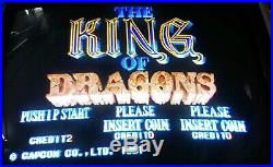 The King of Dragons CPS Board PCB Arcade Video Game Circuit Board Capcom 1991