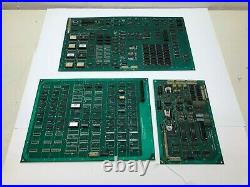 Thief Arcade Circuit Boardset, PCB, Working, Pacific Novelty, Board x 3