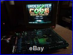 UNDERCOVER COPS Alpha Renewal Arcade Game Circuit Boards, Tested Working PCB's