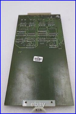Used Bruce 3161031 Binary I/o Board Pcb Circuit Board Stock #2852