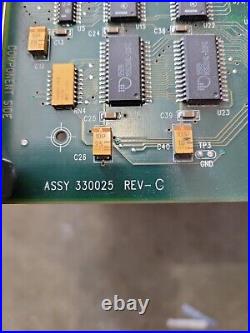 VAN DORN Analog Circuit Board PC330-025 330-025 Used #01211