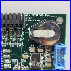 Valve Distribution PCB 3100 Processor Electrical Circuit Board